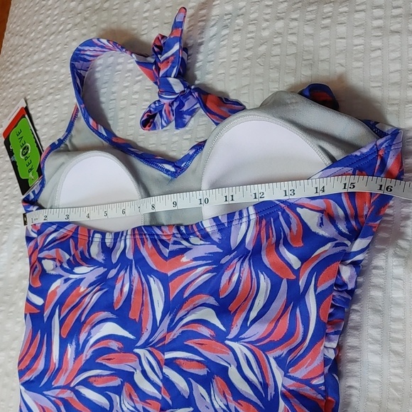 NWT Women's One Piece Multicolored Speedo Swimsuit - Picture 14 of 16